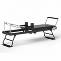 Foldable Pilates Reformer for Home Use Pilates Reformer Machine with Adjustable Resistance Bands Space-Saving Pilates Machine for Core Strength&Full Body Workout